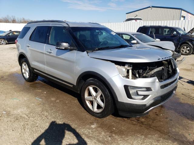 1FM5K8D83GGB85625 - 2016 FORD EXPLORER XLT SILVER photo 4