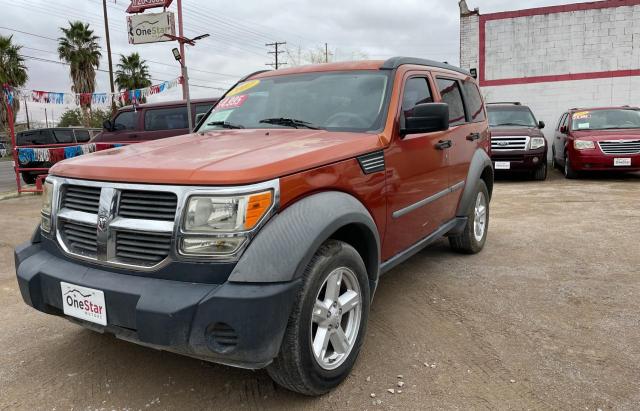 1D8GT28K57W568812 - 2007 DODGE NITRO SXT ORANGE photo 2