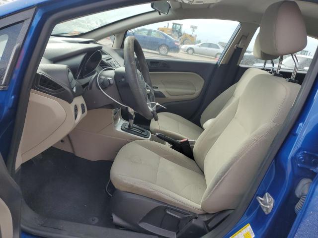 3FADP4BJ8KM102176 - 2019 FORD FIESTA SE BLUE photo 7