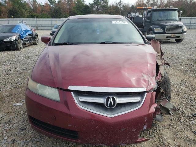 19UUA66236A025358 - 2006 ACURA 3.2TL RED photo 5