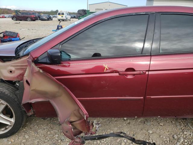 19UUA66236A025358 - 2006 ACURA 3.2TL RED photo 7