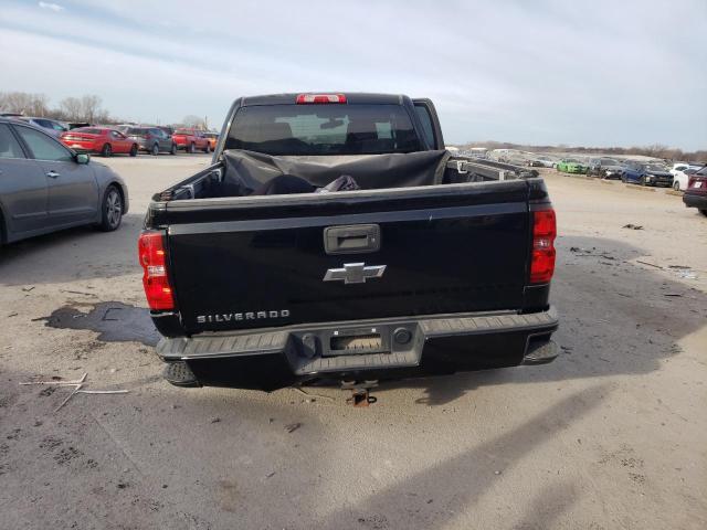 1GCVKPEC2GZ254603 - 2016 CHEVROLET SILVERADO K1500 CUSTOM BLACK photo 6