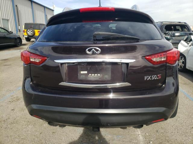 JNRBS18W79M201269 - 2009 INFINITI FX50 BROWN photo 6