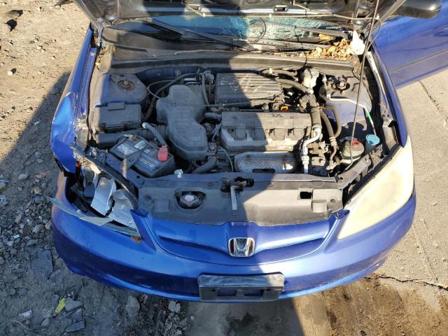 2HGES16365H604664 - 2005 HONDA CIVIC DX VP Mavi foto 11
