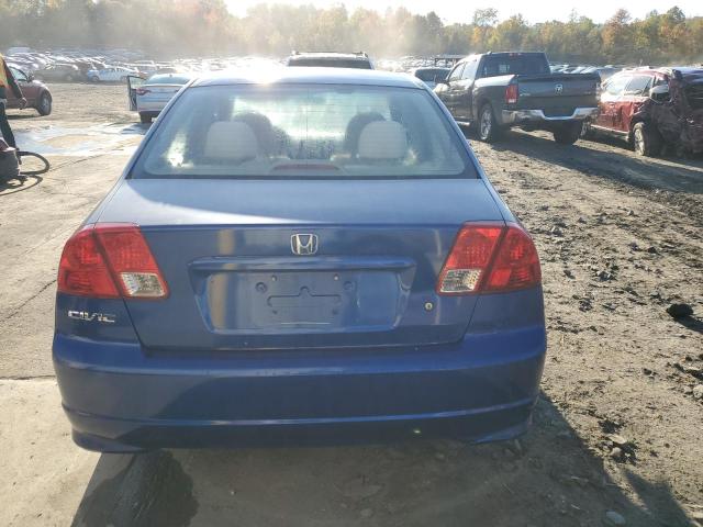 2HGES16365H604664 - 2005 HONDA CIVIC DX VP Mavi foto 6