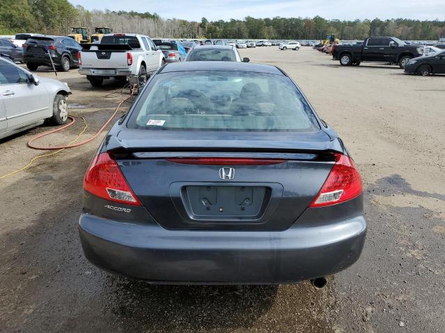 1HGCM72777A000281 - 2007 HONDA ACCORD EX GRAY photo 6