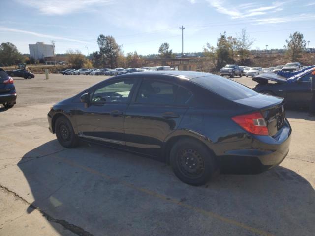 19XFB2F53CE314935 - 2012 HONDA CIVIC LX BLACK photo 2