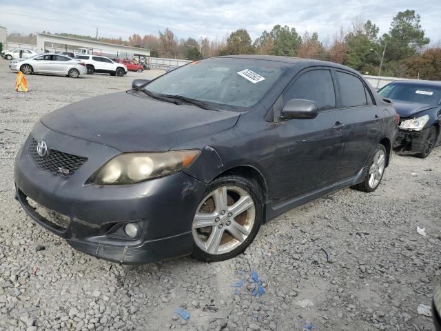 1NXBE40E59Z049631 - 2009 TOYOTA COROLLA XRS GRAY photo 1