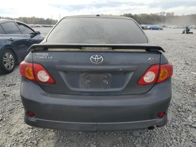 1NXBE40E59Z049631 - 2009 TOYOTA COROLLA XRS GRAY photo 6