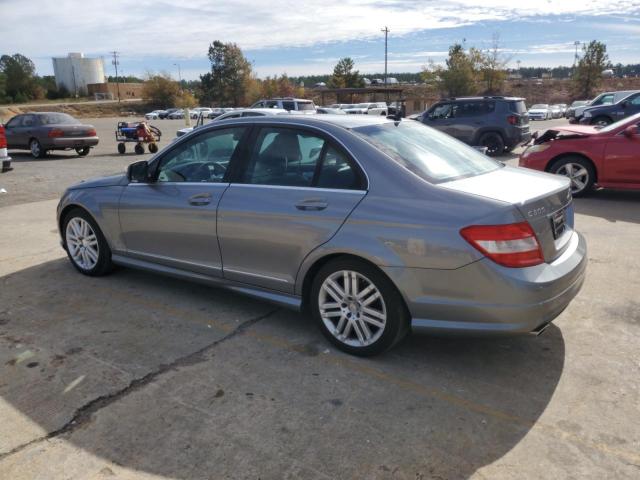 WDDGF54X09F203858 - 2009 MERCEDES-BENZ C 300 GRAY photo 2