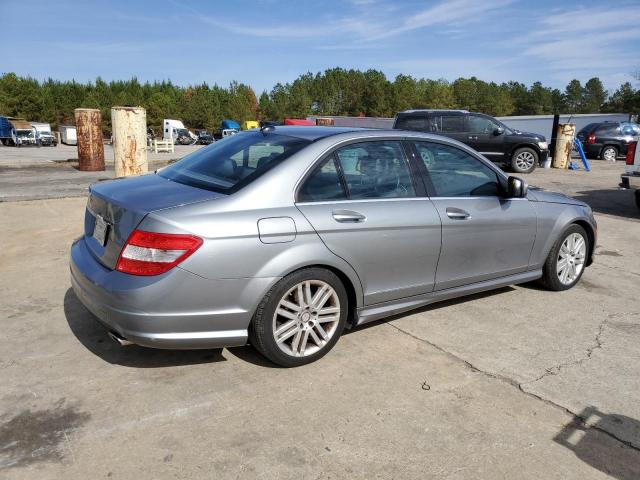 WDDGF54X09F203858 - 2009 MERCEDES-BENZ C 300 GRAY photo 3