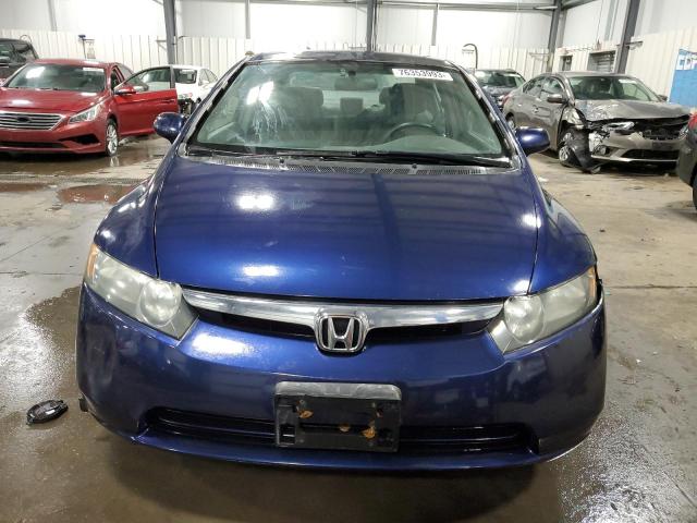 1HGFA16517L116740 - 2007 HONDA CIVIC LX BLUE photo 5