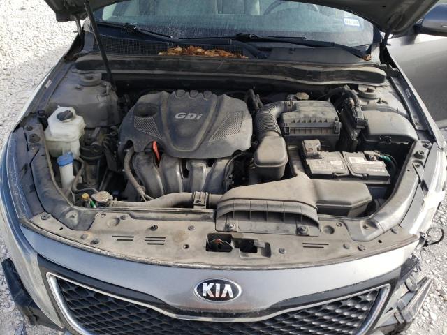 5XXGM4A74EG309899 - 2014 KIA OPTIMA LX GRAY photo 11