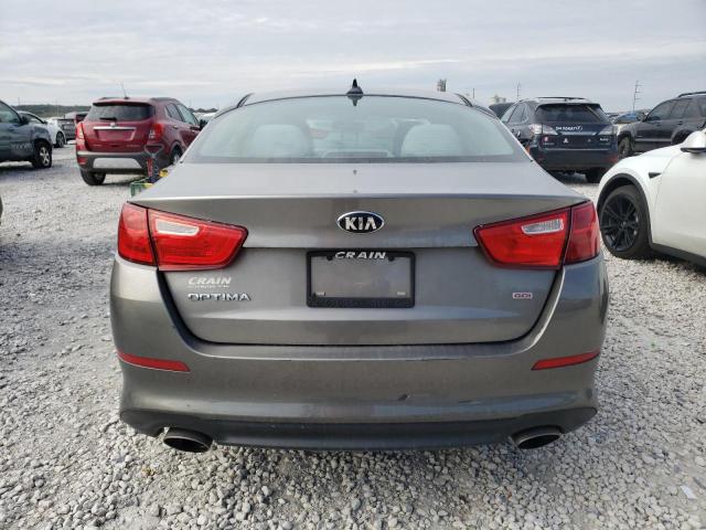 5XXGM4A74EG309899 - 2014 KIA OPTIMA LX GRAY photo 6