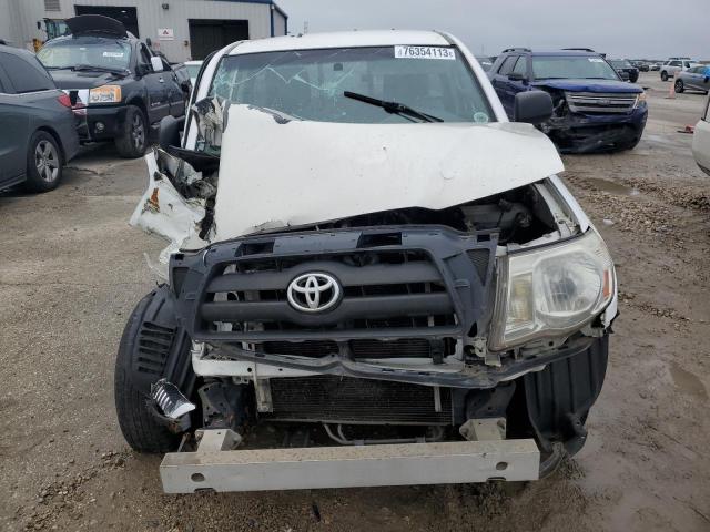 5TFNX4CNXBX002073 - 2011 TOYOTA TACOMA WHITE photo 5