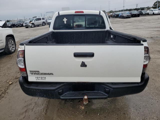 5TFNX4CNXBX002073 - 2011 TOYOTA TACOMA WHITE photo 6