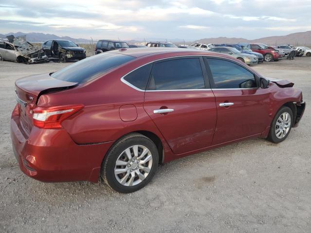 3N1AB7AP1GY263622 - 2016 NISSAN SENTRA S MAROON photo 3