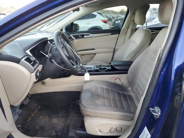 3FA6P0H74DR262249 - 2013 FORD FUSION SE BLUE photo 7