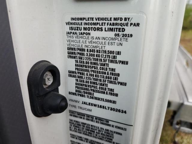 JALE5W165L7302634 - 2020 ISUZU NRR Ağ foto 10