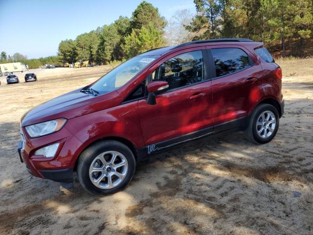 MAJ3S2GE9KC282876 - 2019 FORD ECOSPORT SE BURGUNDY photo 1