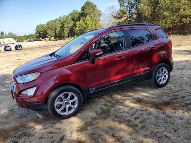 MAJ3S2GE9KC282876 - 2019 FORD ECOSPORT SE BURGUNDY photo 1