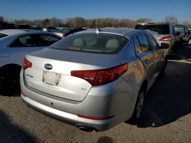 KNAGM4A7XD5439489 - 2013 KIA OPTIMA LX SILVER photo 3