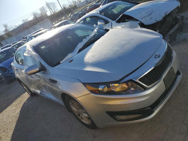 KNAGM4A7XD5439489 - 2013 KIA OPTIMA LX SILVER photo 4