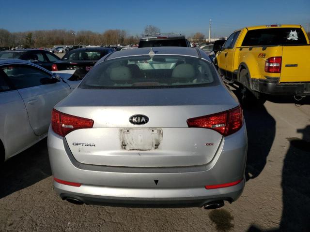 KNAGM4A7XD5439489 - 2013 KIA OPTIMA LX SILVER photo 6