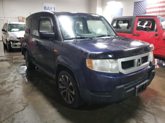 5J6YH28739L005336 - 2009 HONDA ELEMENT EX BLUE photo 4