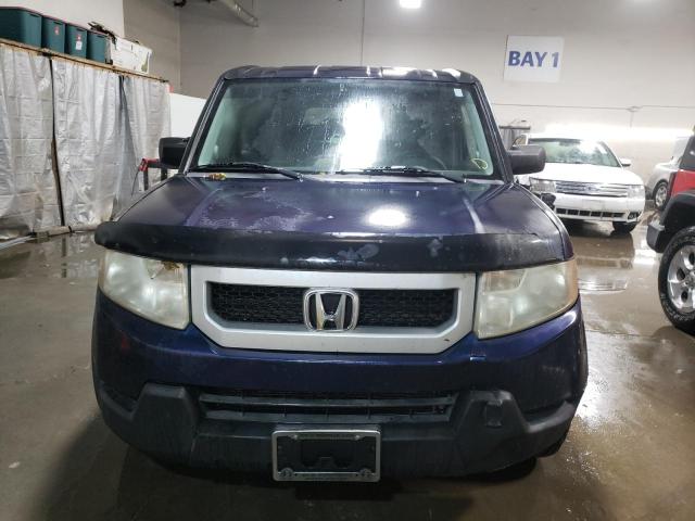 5J6YH28739L005336 - 2009 HONDA ELEMENT EX BLUE photo 5