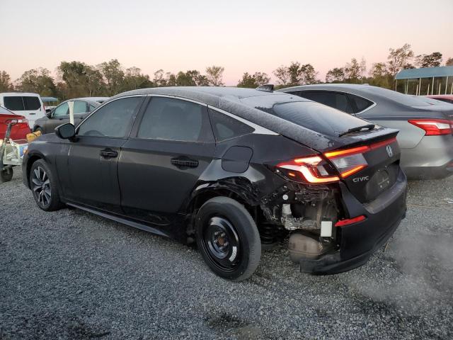 19XFL1H76NE015707 - 2022 HONDA CIVIC EXL შავი ფოტო 2