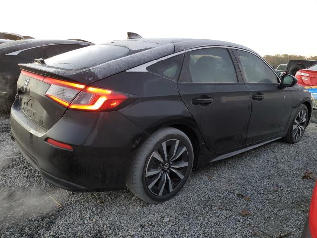 19XFL1H76NE015707 - 2022 HONDA CIVIC EXL შავი ფოტო 3