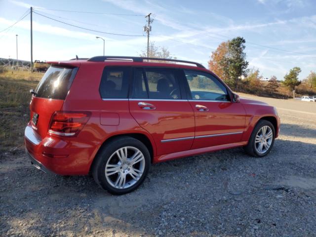 WDCGG5HBXEG207436 - 2014 MERCEDES-BENZ GLK 350 RED photo 3