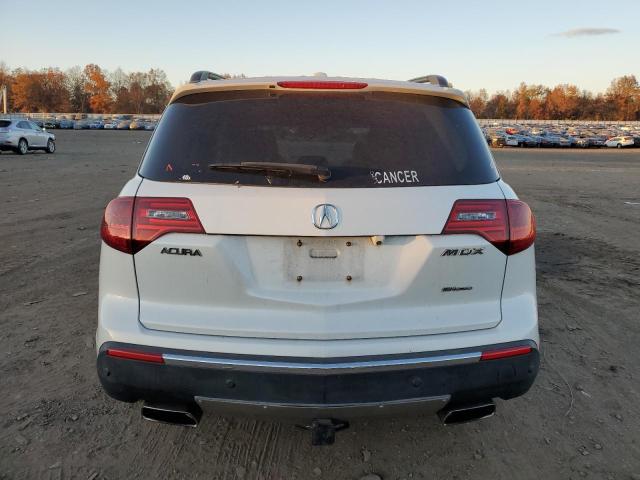 2HNYD2H67CH507158 - 2012 ACURA MDX ADVANCE WHITE photo 6