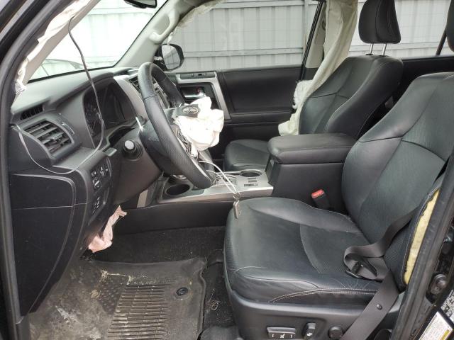 JTEBU5JR1J5500580 - 2018 TOYOTA 4RUNNER SR5/SR5 PREMIUM შავი ფოტო 7