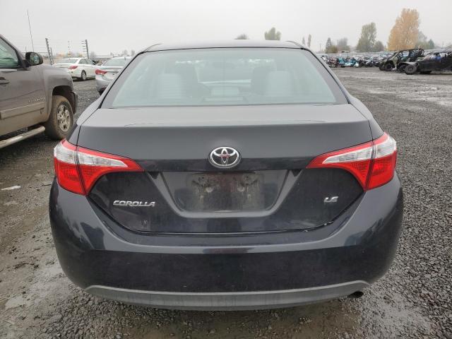 5YFBURHEXGP526444 - 2016 TOYOTA COROLLA L BLACK photo 6