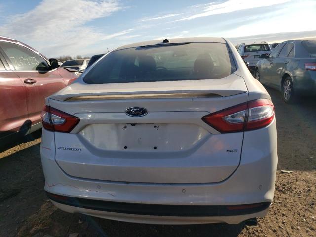 3FA6P0H7XDR339058 - 2013 FORD FUSION SE WHITE photo 6