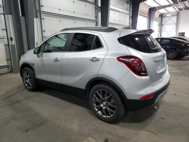 KL4CJ2SB6KB732283 - 2019 BUICK ENCORE SPORT TOURING SILVER photo 2