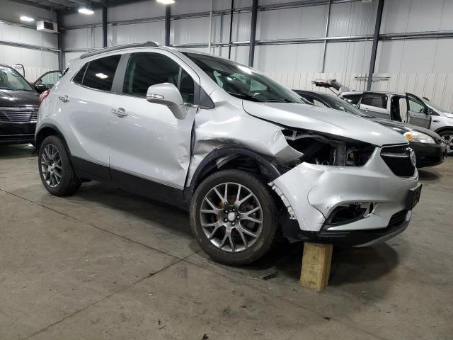 KL4CJ2SB6KB732283 - 2019 BUICK ENCORE SPORT TOURING SILVER photo 4