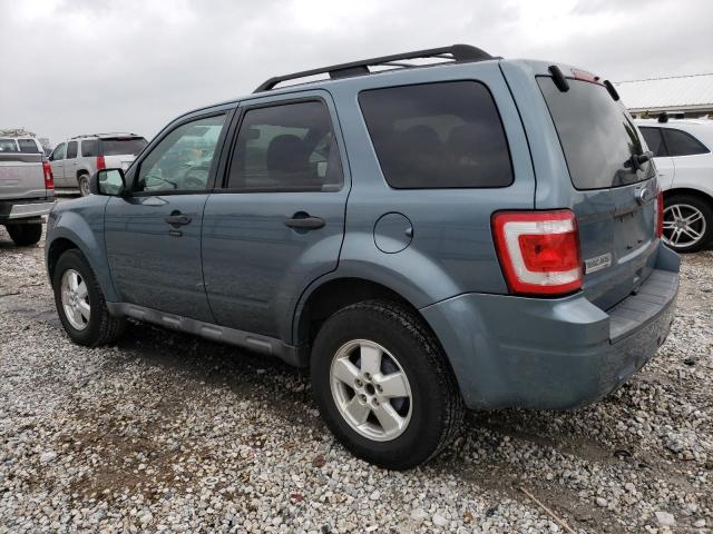 1FMCU9D79AKC57947 - 2010 FORD ESCAPE XLT BLUE photo 2