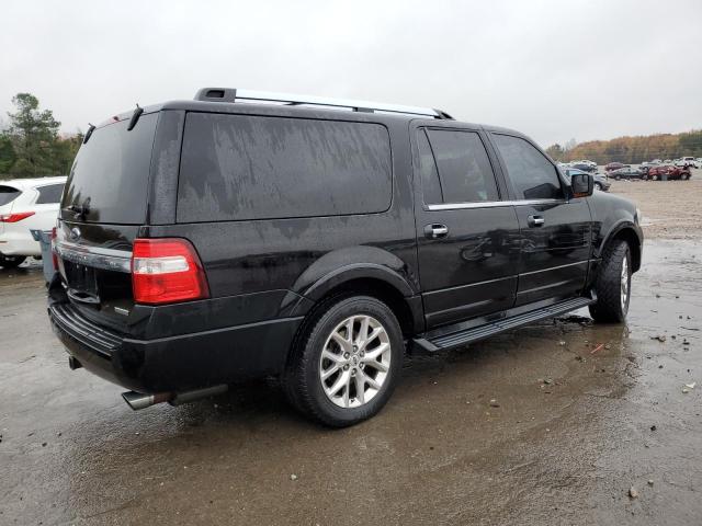 1FMJK1KT0HEA55389 - 2017 FORD EXPEDITION EL LIMITED BLACK photo 3