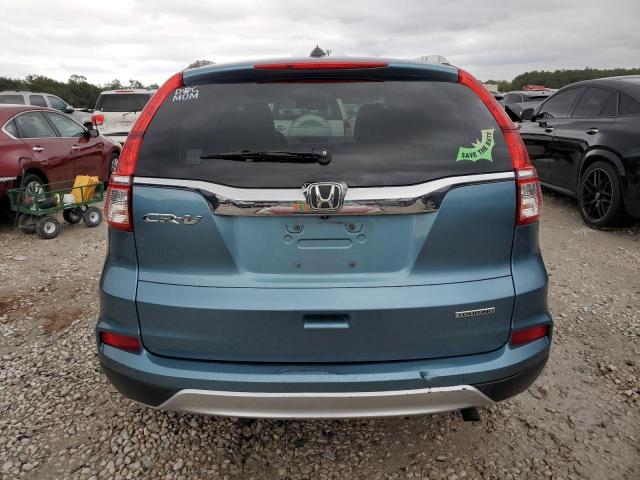 5J6RM3H95FL022240 - 2015 HONDA CR-V TOURING TEAL photo 6