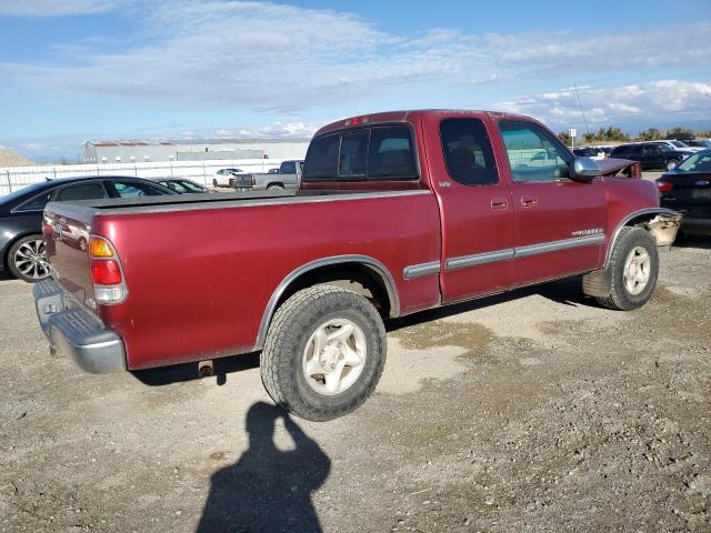 5TBRT34152S235182 - 2002 TOYOTA TUNDRA ACCESS CAB წითელი ფოტო 3