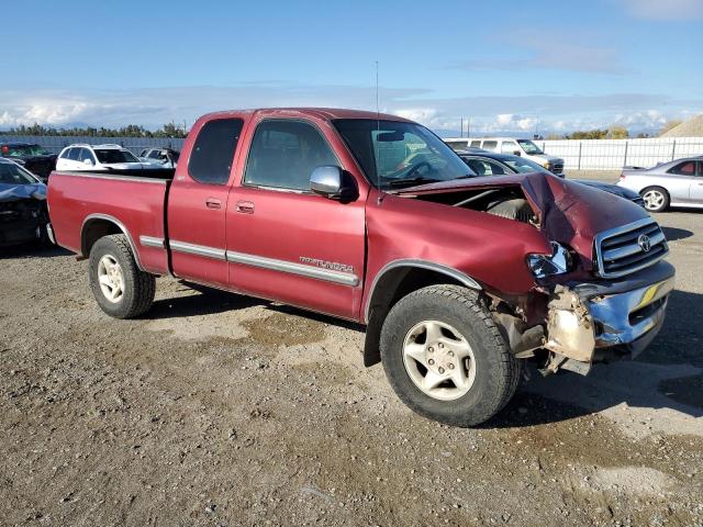 5TBRT34152S235182 - 2002 TOYOTA TUNDRA ACCESS CAB წითელი ფოტო 4
