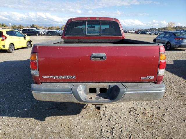 5TBRT34152S235182 - 2002 TOYOTA TUNDRA ACCESS CAB RED photo 6