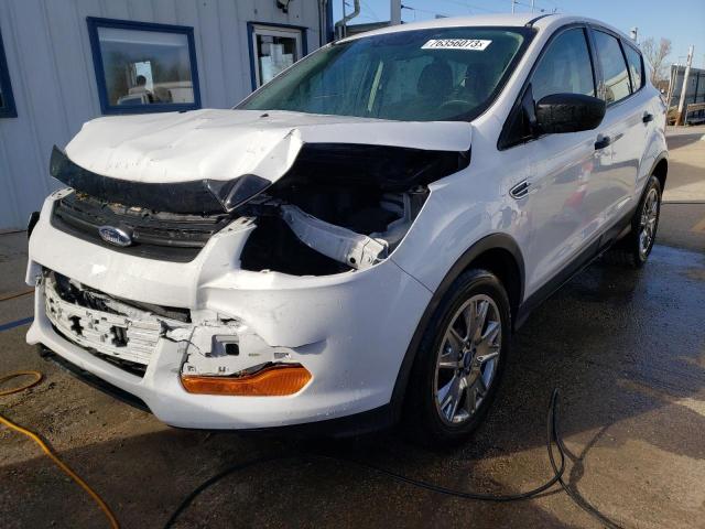 1FMCU0F72GUB69201 - 2016 FORD ESCAPE S WHITE photo 1