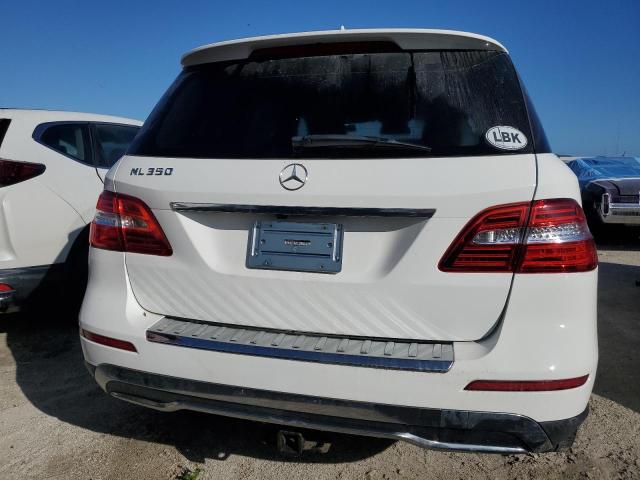 4JGDA5JB2EA300227 - 2014 MERCEDES-BENZ ML 350 WHITE photo 6