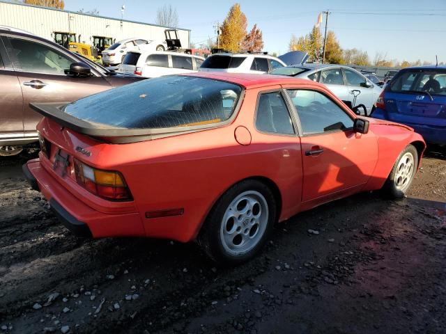 WP0AB0940JN471591 - 1988 PORSCHE 944 RED photo 3