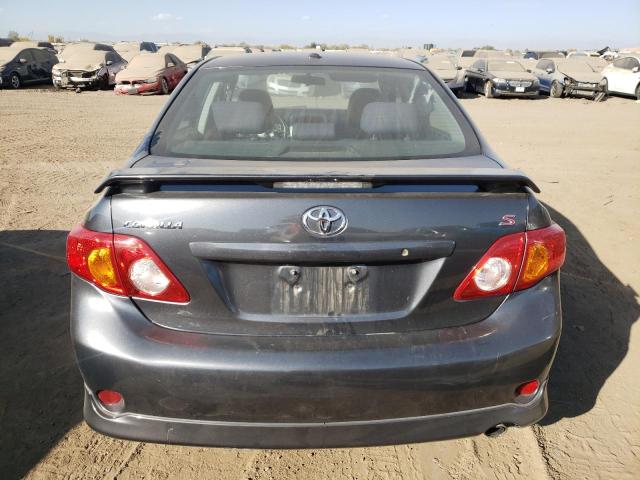 1NXBU40E59Z059529 - 2009 TOYOTA COROLLA BASE GRAY photo 6