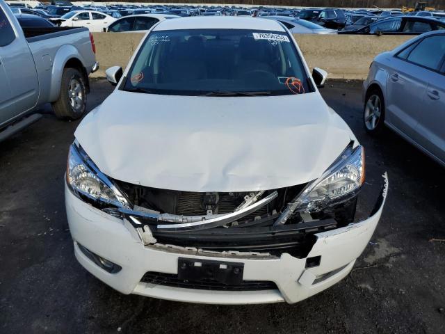 3N1AB7AP8EY308858 - 2014 NISSAN SENTRA S WHITE photo 5